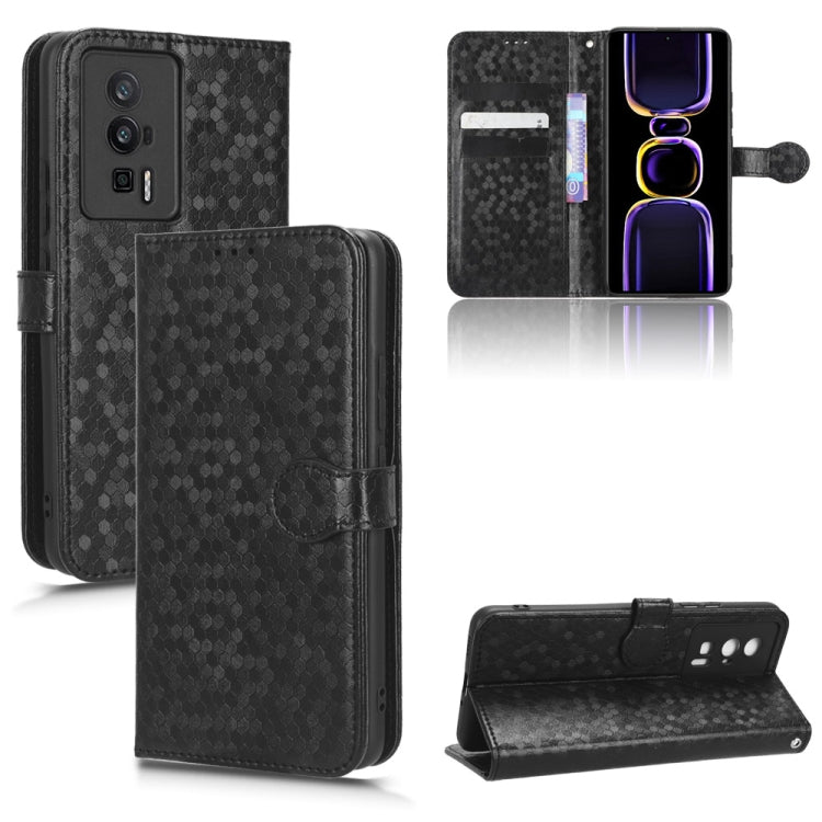 Honeycomb Dot Texture Leather Phone Case, For Xiaomi 13, For Xiaomi 13 Pro, For Xiaomi 12 Ultra, For Xiaomi Redmi Note 12 5G, For Xiaomi Redmi Note 12 Pro 5G, For Xiaomi Redmi Note12 Pro+, For Xiaomi Redmi K60 5G / K60 Pro / K60 Championship Edition   ...