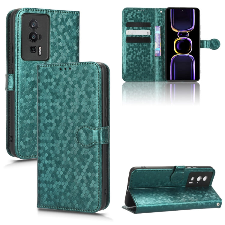 Honeycomb Dot Texture Leather Phone Case, For Xiaomi 13, For Xiaomi 13 Pro, For Xiaomi 12 Ultra, For Xiaomi Redmi Note 12 5G, For Xiaomi Redmi Note 12 Pro 5G, For Xiaomi Redmi Note12 Pro+, For Xiaomi Redmi K60 5G / K60 Pro / K60 Championship Edition   ...