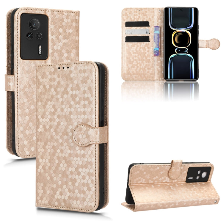Honeycomb Dot Texture Leather Phone Case, For Xiaomi 13, For Xiaomi 13 Pro, For Xiaomi 12 Ultra, For Xiaomi Redmi Note 12 5G, For Xiaomi Redmi Note 12 Pro 5G, For Xiaomi Redmi Note12 Pro+, For Xiaomi Redmi K60 5G / K60 Pro / K60 Championship Edition   ...