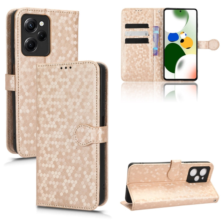 Honeycomb Dot Texture Leather Phone Case, For Xiaomi Redmi Note 12 Pro Speed / Xiaomi Poco X5 Pro 5G, For Xiaomi Redmi 12C / Redmi 11A 4G Global