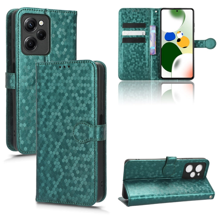 Honeycomb Dot Texture Leather Phone Case, For Xiaomi Redmi Note 12 Pro Speed / Xiaomi Poco X5 Pro 5G, For Xiaomi Redmi 12C / Redmi 11A 4G Global