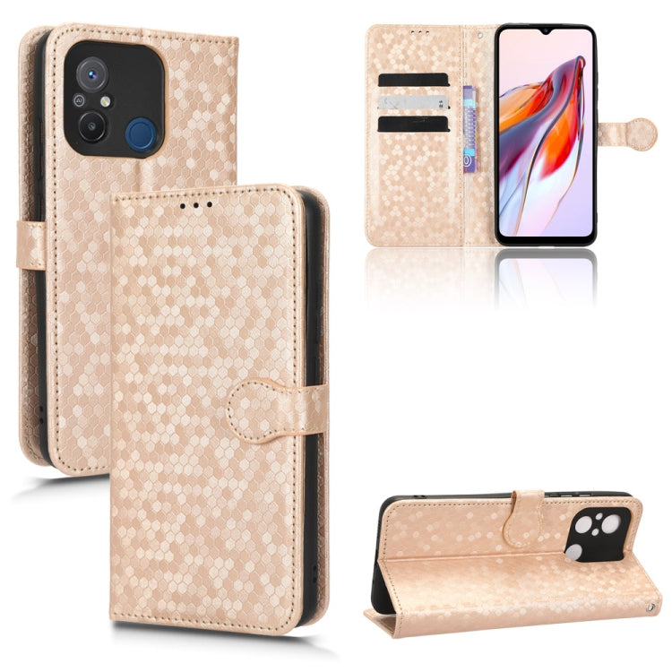 Honeycomb Dot Texture Leather Phone Case, For Xiaomi Redmi Note 12 Pro Speed / Xiaomi Poco X5 Pro 5G, For Xiaomi Redmi 12C / Redmi 11A 4G Global