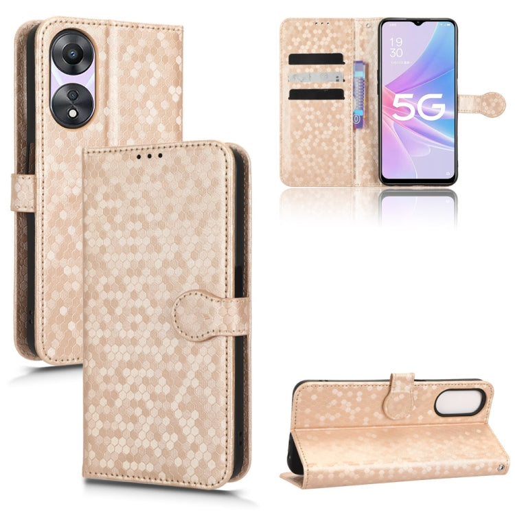 Honeycomb Dot Texture Leather Phone Case, For Samsung Galaxy S23 5G, For Samsung Galaxy S23+ 5G, For Samsung Galaxy S23 Ultra 5G, For Samsung Galaxy A54 5G, For Samsung Galaxy A34 5G, For Samsung Galaxy A14 5G, For Samsung Galaxy A14 4G                ...