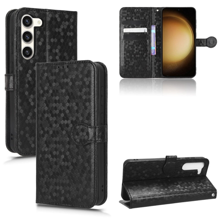Honeycomb Dot Texture Leather Phone Case, For Samsung Galaxy S23 5G, For Samsung Galaxy S23+ 5G, For Samsung Galaxy S23 Ultra 5G, For Samsung Galaxy A54 5G, For Samsung Galaxy A34 5G, For Samsung Galaxy A14 5G, For Samsung Galaxy A14 4G                ...