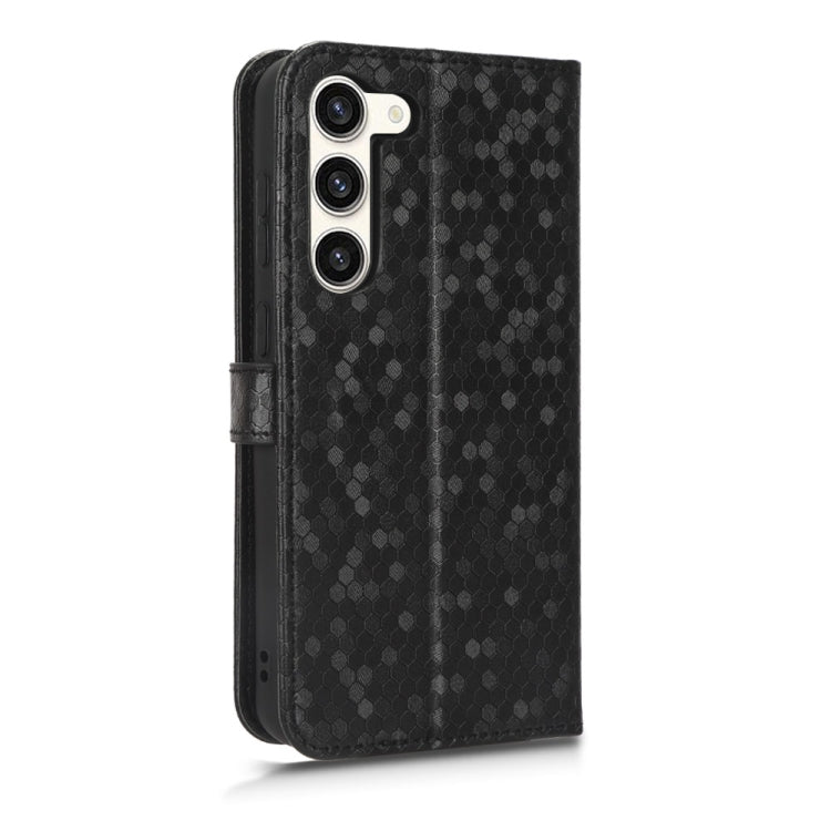 Honeycomb Dot Texture Leather Phone Case, For Samsung Galaxy S23 5G, For Samsung Galaxy S23+ 5G, For Samsung Galaxy S23 Ultra 5G, For Samsung Galaxy A54 5G, For Samsung Galaxy A34 5G, For Samsung Galaxy A14 5G, For Samsung Galaxy A14 4G                ...