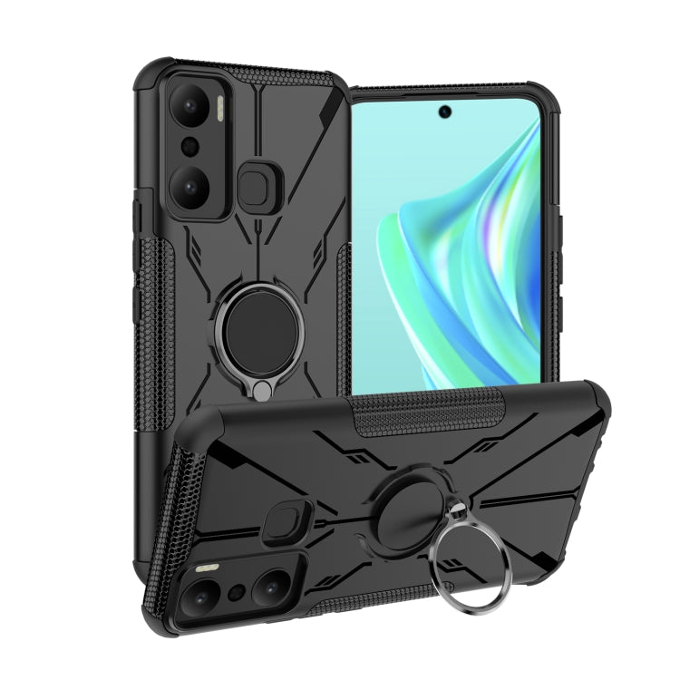 Armor Bear Shockproof PC + TPU Phone Case with Ring, For Infinix Hot 20 Play, For Motorola Moto G Play 2023/G Pure/G Power 2022, For Tecno Pova 4, For Samsung Galaxy A34 5G, For Samsung Galaxy A54 5G
