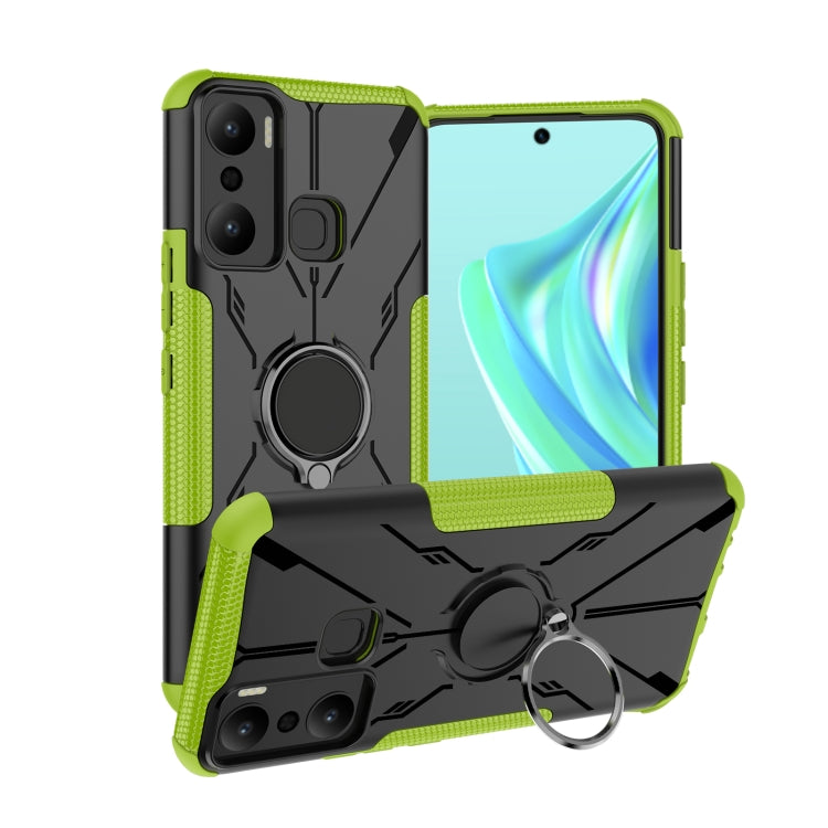 Armor Bear Shockproof PC + TPU Phone Case with Ring, For Infinix Hot 20 Play, For Motorola Moto G Play 2023/G Pure/G Power 2022, For Tecno Pova 4, For Samsung Galaxy A34 5G, For Samsung Galaxy A54 5G