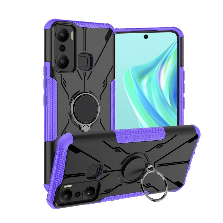 Armor Bear Shockproof PC + TPU Phone Case with Ring, For Infinix Hot 20 Play, For Motorola Moto G Play 2023/G Pure/G Power 2022, For Tecno Pova 4, For Samsung Galaxy A34 5G, For Samsung Galaxy A54 5G