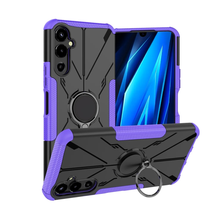 Armor Bear Shockproof PC + TPU Phone Case with Ring, For Infinix Hot 20 Play, For Motorola Moto G Play 2023/G Pure/G Power 2022, For Tecno Pova 4, For Samsung Galaxy A34 5G, For Samsung Galaxy A54 5G