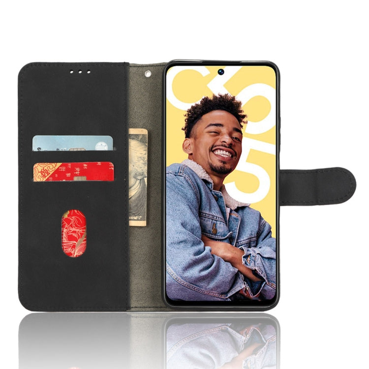 Skin Feel Magnetic Flip Leather Phone Case, For Realme C55, For TCL ION X, For vivo S16e, For Xiaomi Redmi Note 12 Pro+ 5G, For Honor X5, For Samsung Galaxy A24 4G, For ZTE Blade V40 Design