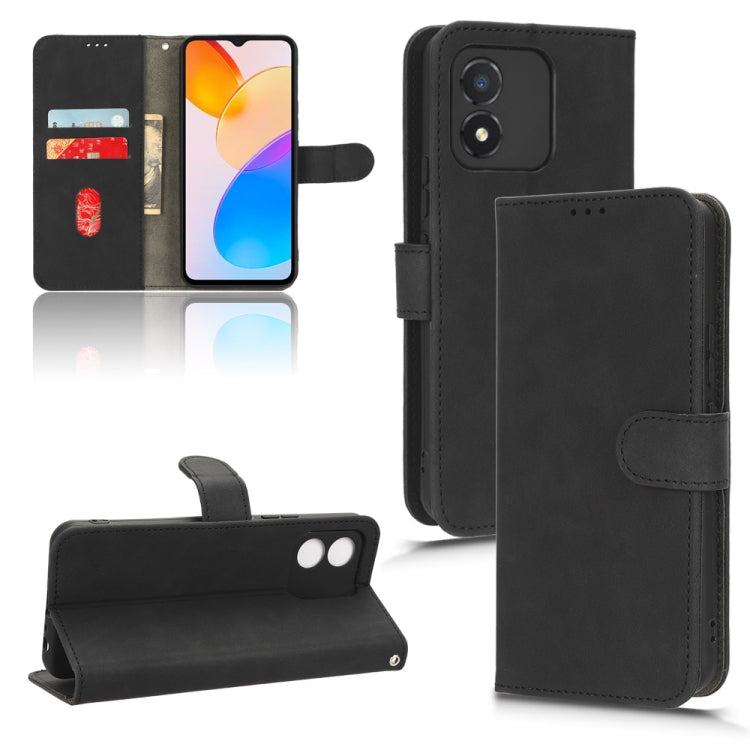 Skin Feel Magnetic Flip Leather Phone Case, For Realme C55, For TCL ION X, For vivo S16e, For Xiaomi Redmi Note 12 Pro+ 5G, For Honor X5, For Samsung Galaxy A24 4G, For ZTE Blade V40 Design