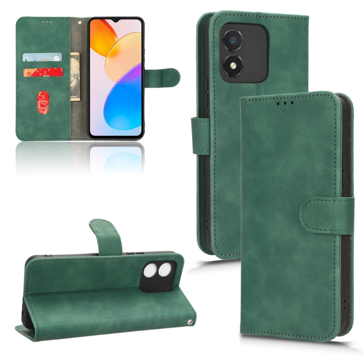 Skin Feel Magnetic Flip Leather Phone Case, For Realme C55, For TCL ION X, For vivo S16e, For Xiaomi Redmi Note 12 Pro+ 5G, For Honor X5, For Samsung Galaxy A24 4G, For ZTE Blade V40 Design
