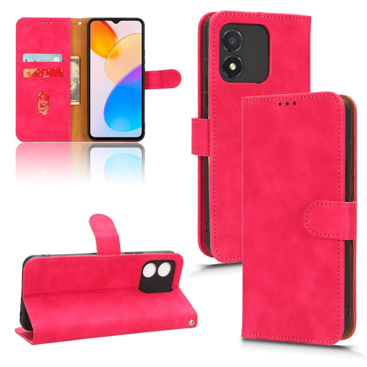 Skin Feel Magnetic Flip Leather Phone Case, For Realme C55, For TCL ION X, For vivo S16e, For Xiaomi Redmi Note 12 Pro+ 5G, For Honor X5, For Samsung Galaxy A24 4G, For ZTE Blade V40 Design