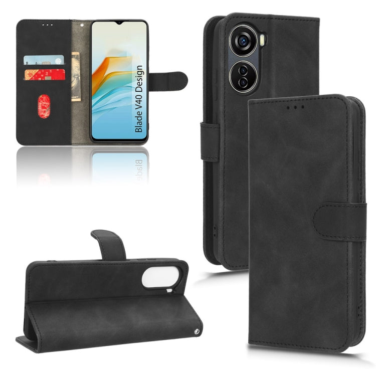 Skin Feel Magnetic Flip Leather Phone Case, For Realme C55, For TCL ION X, For vivo S16e, For Xiaomi Redmi Note 12 Pro+ 5G, For Honor X5, For Samsung Galaxy A24 4G, For ZTE Blade V40 Design