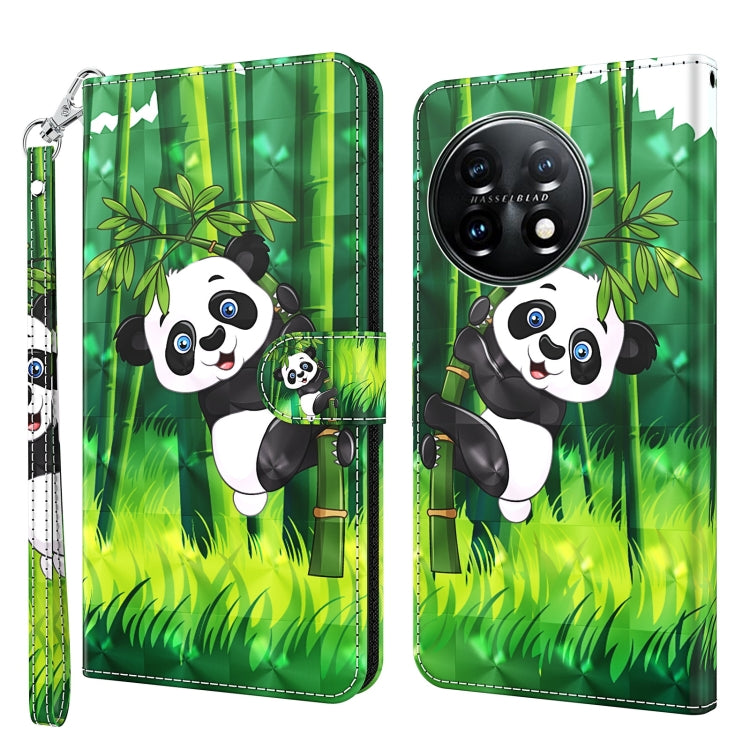 3D Painting Pattern TPU + PU Leather Phone Case, For Motorola Moto G73, For OnePlus 11, For Samsung Galaxy A24, For Samsung Galaxy A34 5G