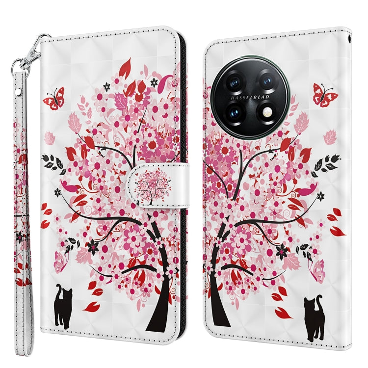 3D Painting Pattern TPU + PU Leather Phone Case, For Motorola Moto G73, For OnePlus 11, For Samsung Galaxy A24, For Samsung Galaxy A34 5G