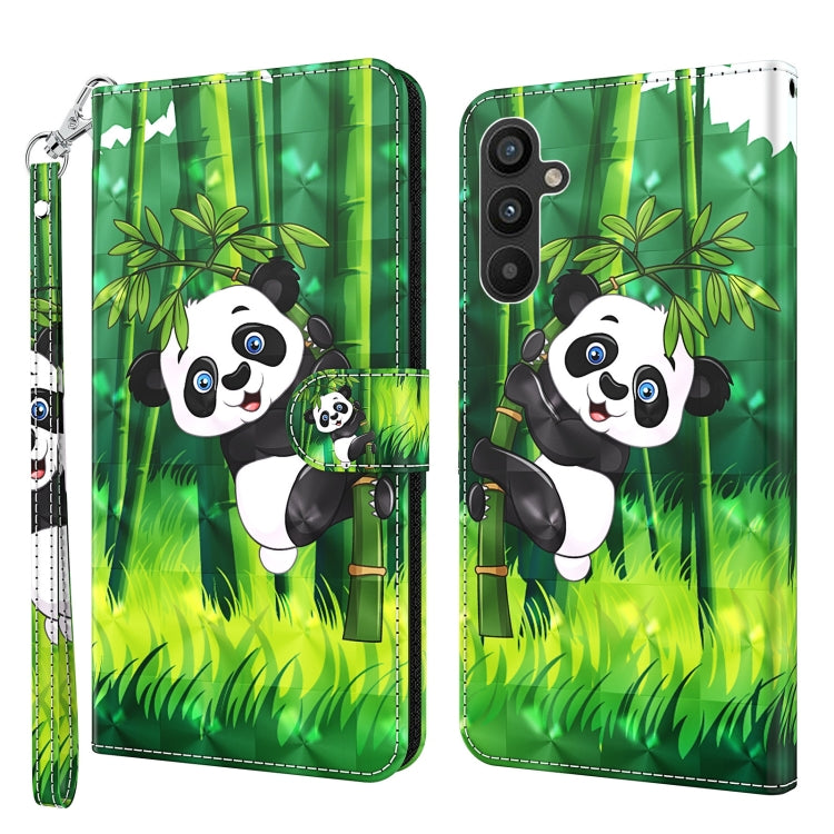 3D Painting Pattern TPU + PU Leather Phone Case, For Motorola Moto G73, For OnePlus 11, For Samsung Galaxy A24, For Samsung Galaxy A34 5G