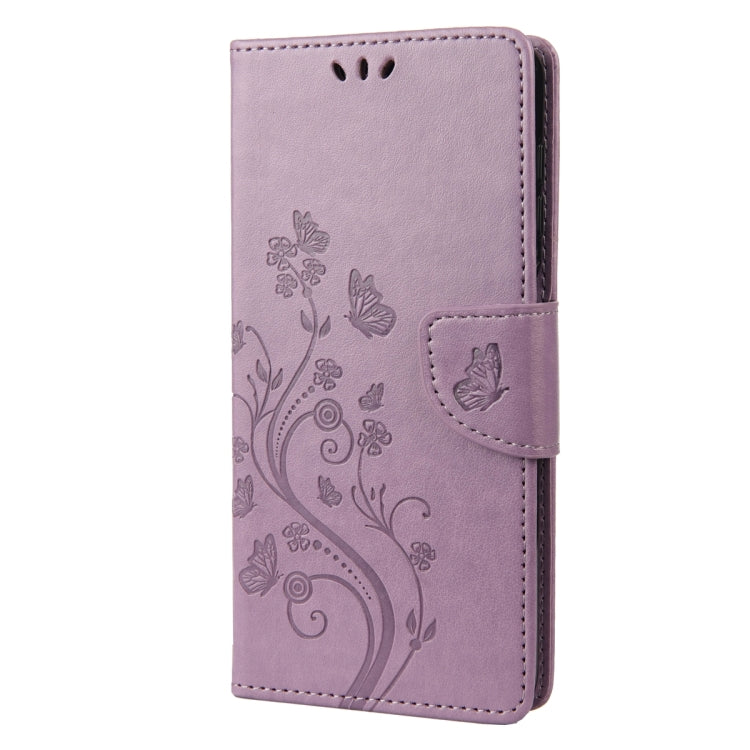 Butterfly Flower Pattern Leather Phone Case, For OPPO Reno8 T 4G, For Xiaomi Redmi Note 12 5G Global / Poco X5 5G, For Xiaomi Redmi Note 12 Pro 5G Global, For Xiaomi Redmi Note 12 Pro+ 5G Global