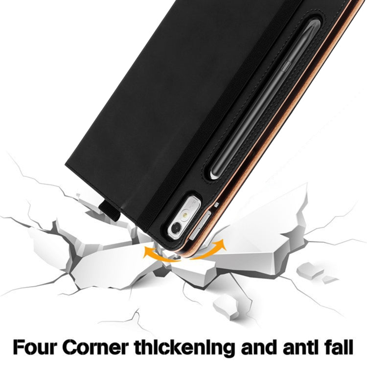 Embossed Front Stand Leather Smart Tablet Case, For Lenovo Tab P11 Pro Gen2 11.2 2022 TB132/138