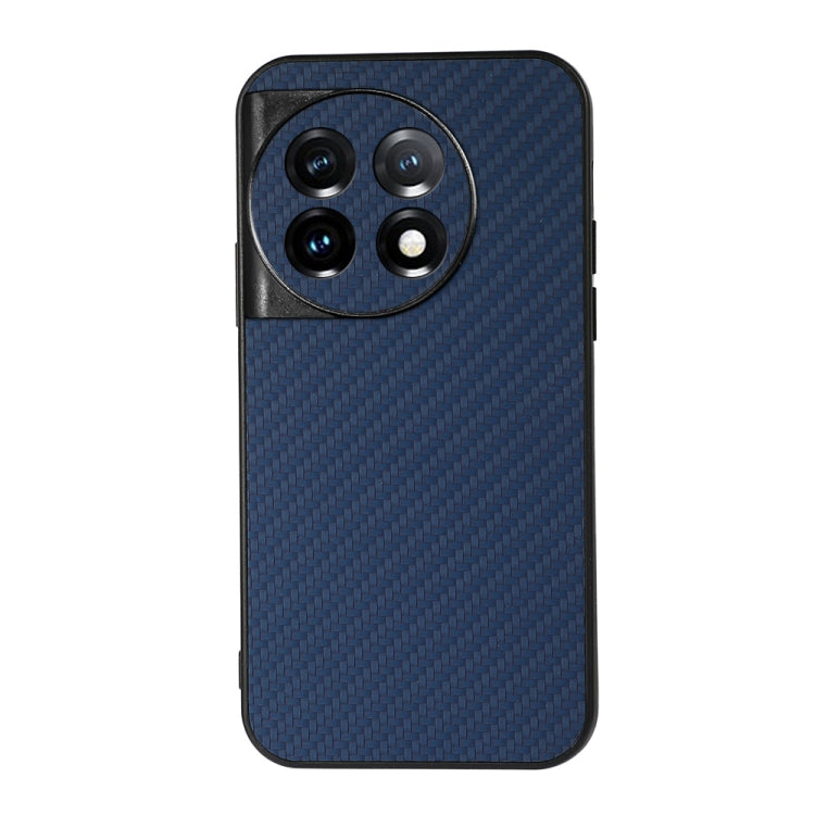 Accurate Hole Carbon Fiber Texture PU Phone Case, For OnePlus 11 5G, For OnePlus Ace 2 / 11R, For Samsung Galaxy A24