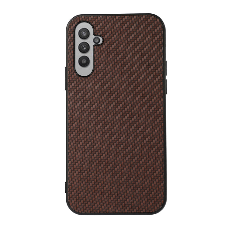 Accurate Hole Carbon Fiber Texture PU Phone Case, For OnePlus 11 5G, For OnePlus Ace 2 / 11R, For Samsung Galaxy A24