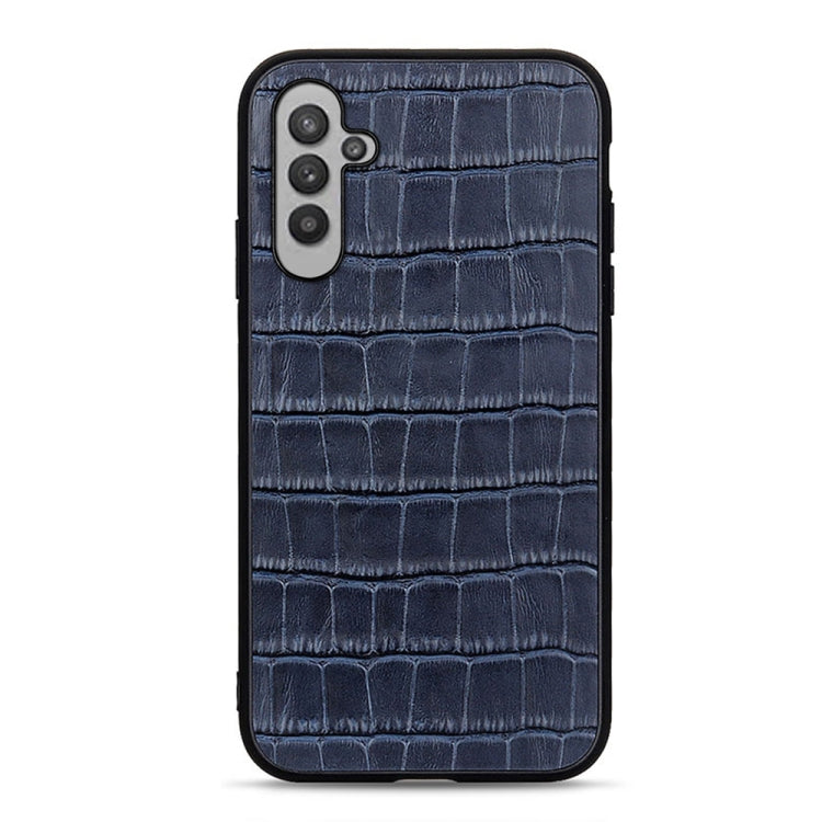 Accurate Hole Crocodile Texture Genuine Leather Phone Case, For OnePlus 11 5G, For OnePlus Ace 2 / 11R, For Samsung Galaxy A24