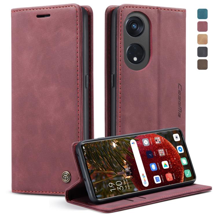 CaseMe 013 Multifunctional Horizontal Flip Leather Phone Case, For OPPO Reno8 T 5G, For Xiaomi Redmi Note 12 5G / Poco X5, For Xiaomi Redmi Note 12 Pro 5G / Poco X5 Pro, For Xiaomi Redmi Note 12 Pro+ 5G