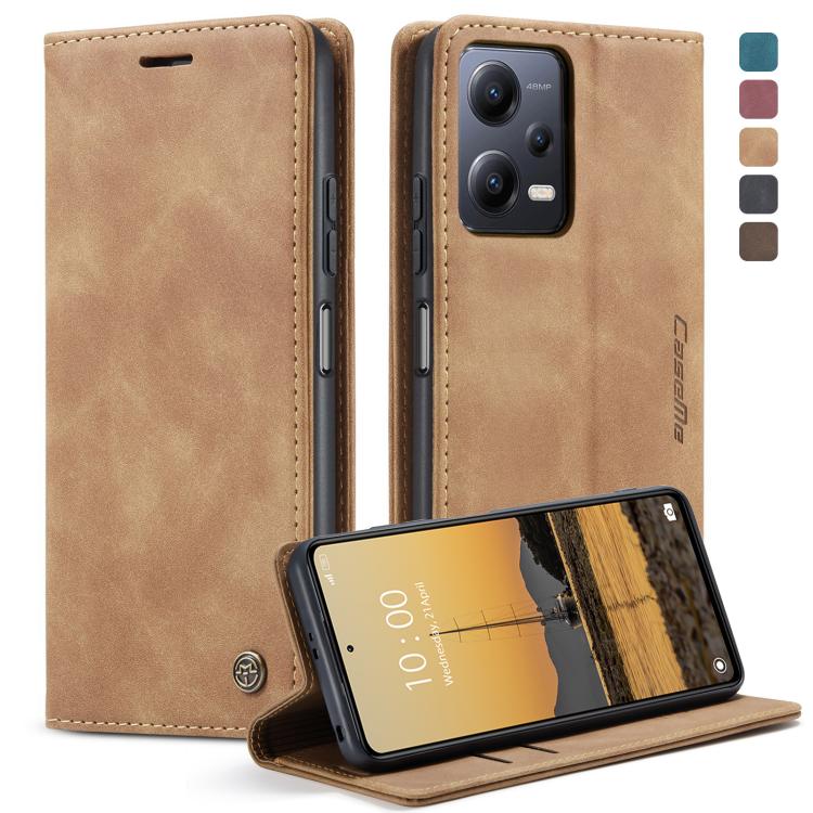 CaseMe 013 Multifunctional Horizontal Flip Leather Phone Case, For OPPO Reno8 T 5G, For Xiaomi Redmi Note 12 5G / Poco X5, For Xiaomi Redmi Note 12 Pro 5G / Poco X5 Pro, For Xiaomi Redmi Note 12 Pro+ 5G