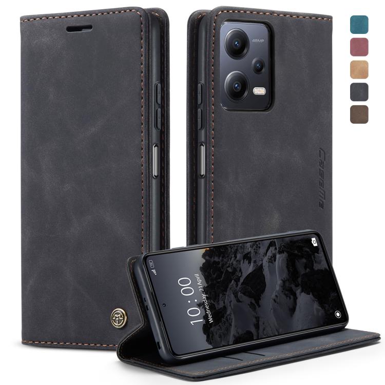 CaseMe 013 Multifunctional Horizontal Flip Leather Phone Case, For OPPO Reno8 T 5G, For Xiaomi Redmi Note 12 5G / Poco X5, For Xiaomi Redmi Note 12 Pro 5G / Poco X5 Pro, For Xiaomi Redmi Note 12 Pro+ 5G