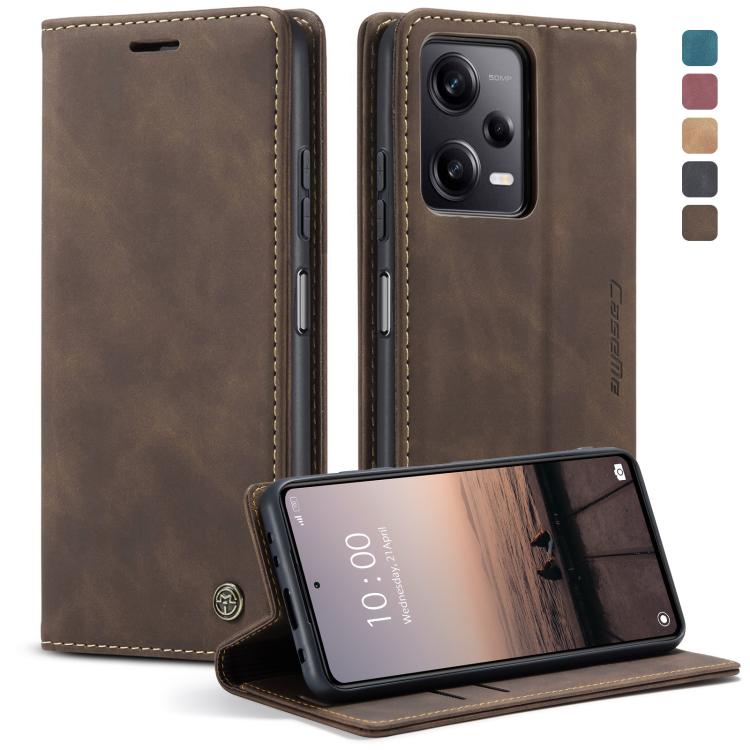 CaseMe 013 Multifunctional Horizontal Flip Leather Phone Case, For OPPO Reno8 T 5G, For Xiaomi Redmi Note 12 5G / Poco X5, For Xiaomi Redmi Note 12 Pro 5G / Poco X5 Pro, For Xiaomi Redmi Note 12 Pro+ 5G
