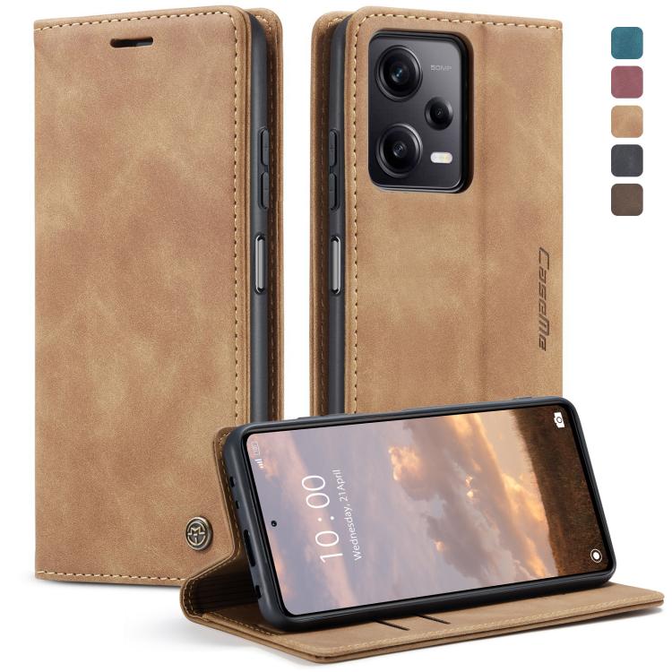 CaseMe 013 Multifunctional Horizontal Flip Leather Phone Case, For OPPO Reno8 T 5G, For Xiaomi Redmi Note 12 5G / Poco X5, For Xiaomi Redmi Note 12 Pro 5G / Poco X5 Pro, For Xiaomi Redmi Note 12 Pro+ 5G