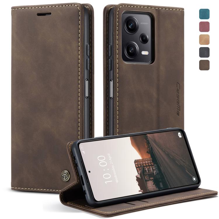 CaseMe 013 Multifunctional Horizontal Flip Leather Phone Case, For OPPO Reno8 T 5G, For Xiaomi Redmi Note 12 5G / Poco X5, For Xiaomi Redmi Note 12 Pro 5G / Poco X5 Pro, For Xiaomi Redmi Note 12 Pro+ 5G