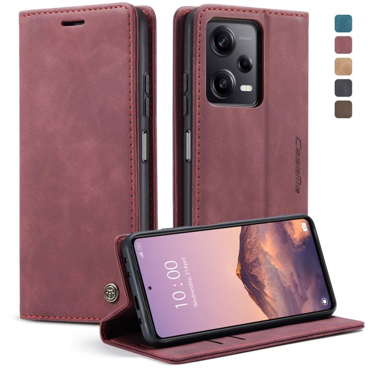 CaseMe 013 Multifunctional Horizontal Flip Leather Phone Case, For OPPO Reno8 T 5G, For Xiaomi Redmi Note 12 5G / Poco X5, For Xiaomi Redmi Note 12 Pro 5G / Poco X5 Pro, For Xiaomi Redmi Note 12 Pro+ 5G