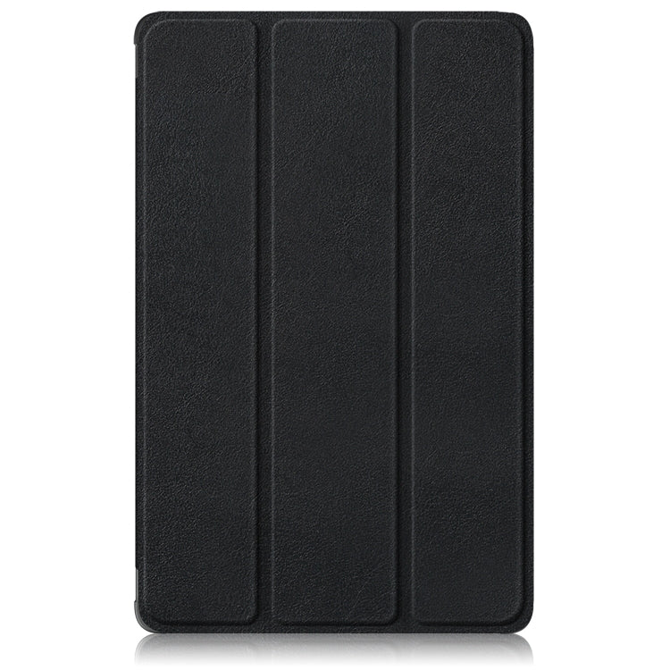 Custer Pure Color 3-Fold Holder Leather Tablet Case, For Huawei Matepad SE 10.4 2022, For Lenovo M8 4th GenTB-300FU