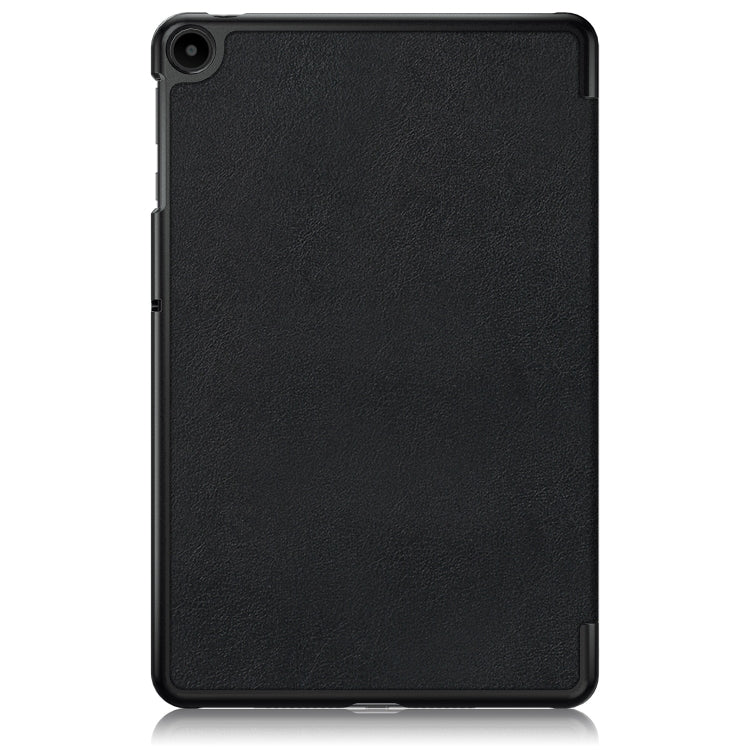 Custer Pure Color 3-Fold Holder Leather Tablet Case, For Huawei Matepad SE 10.4 2022, For Lenovo M8 4th GenTB-300FU