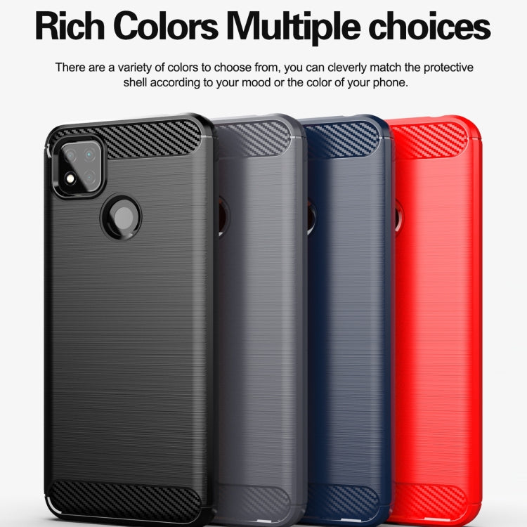 Brushed Texture Carbon Fiber TPU Phone Case, For Xiaomi Redmi 9 Activ, For Xiaomi Redmi 9 India, For Xiaomi Redmi 9C NFC, For Xiaomi Redmi 10A, For Xiaomi 12S, For Xiaomi 12X, For Xiaomi 12 Pro Dimensity, For Xiaomi 12S Pro                             ...