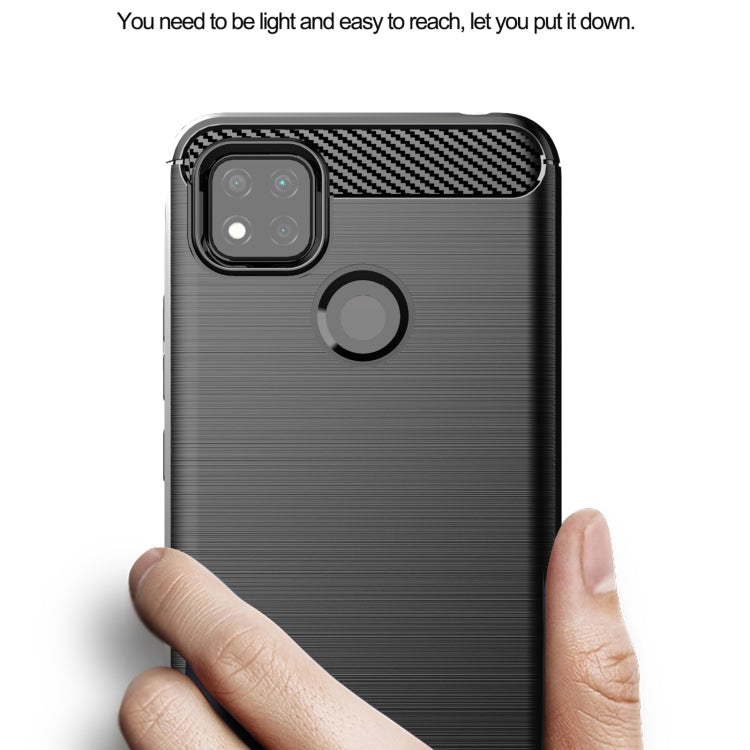 Brushed Texture Carbon Fiber TPU Phone Case, For Xiaomi Redmi 9 Activ, For Xiaomi Redmi 9 India, For Xiaomi Redmi 9C NFC, For Xiaomi Redmi 10A, For Xiaomi 12S, For Xiaomi 12X, For Xiaomi 12 Pro Dimensity, For Xiaomi 12S Pro                             ...
