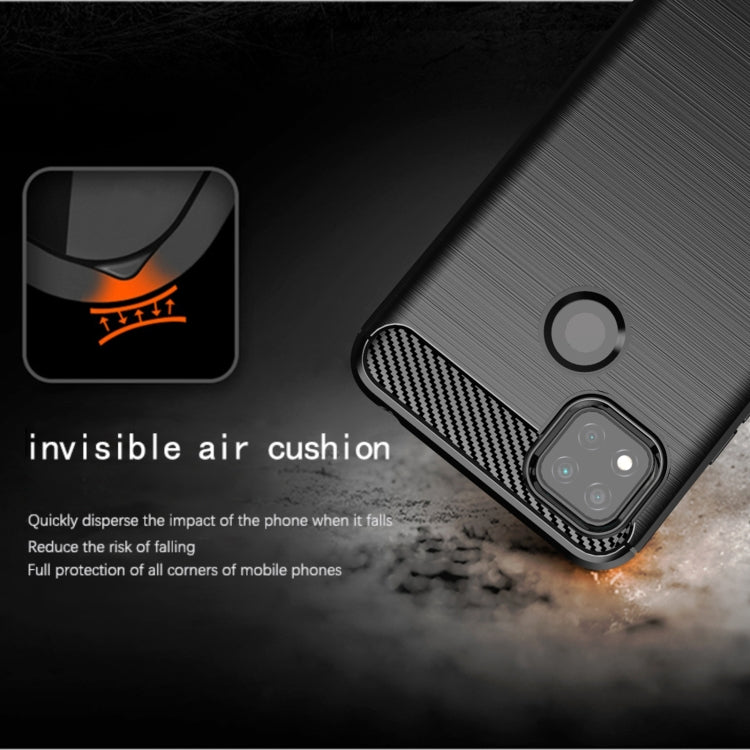 Brushed Texture Carbon Fiber TPU Phone Case, For Xiaomi Redmi 9 Activ, For Xiaomi Redmi 9 India, For Xiaomi Redmi 9C NFC, For Xiaomi Redmi 10A, For Xiaomi 12S, For Xiaomi 12X, For Xiaomi 12 Pro Dimensity, For Xiaomi 12S Pro                             ...