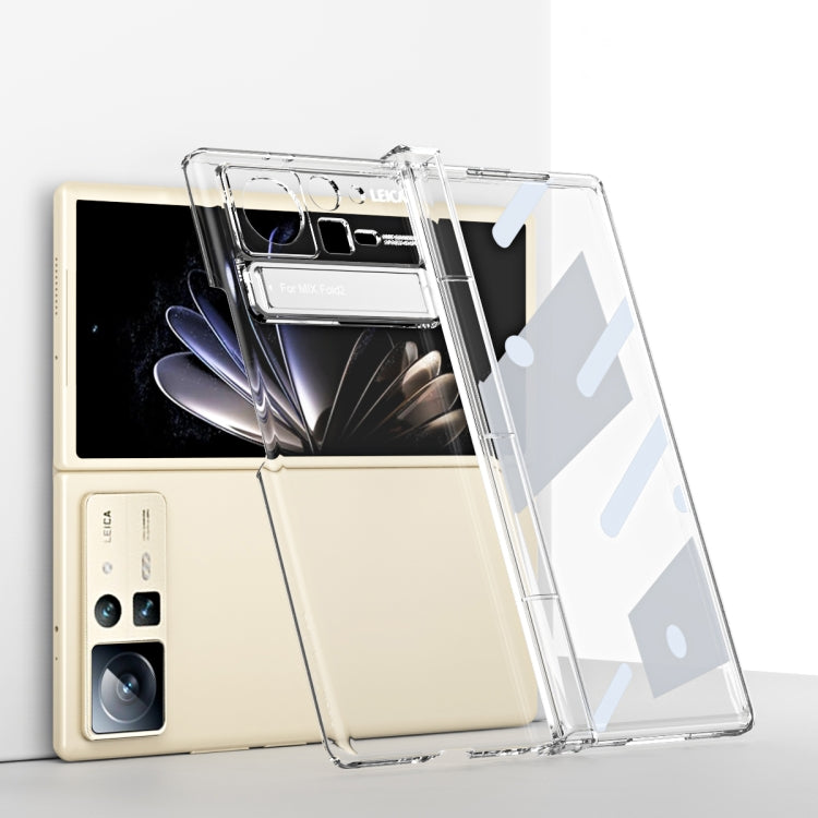 Macaron Hinge All-inclusive Folding Phone Case with Stand, For Xiaomi Mix Fold 2