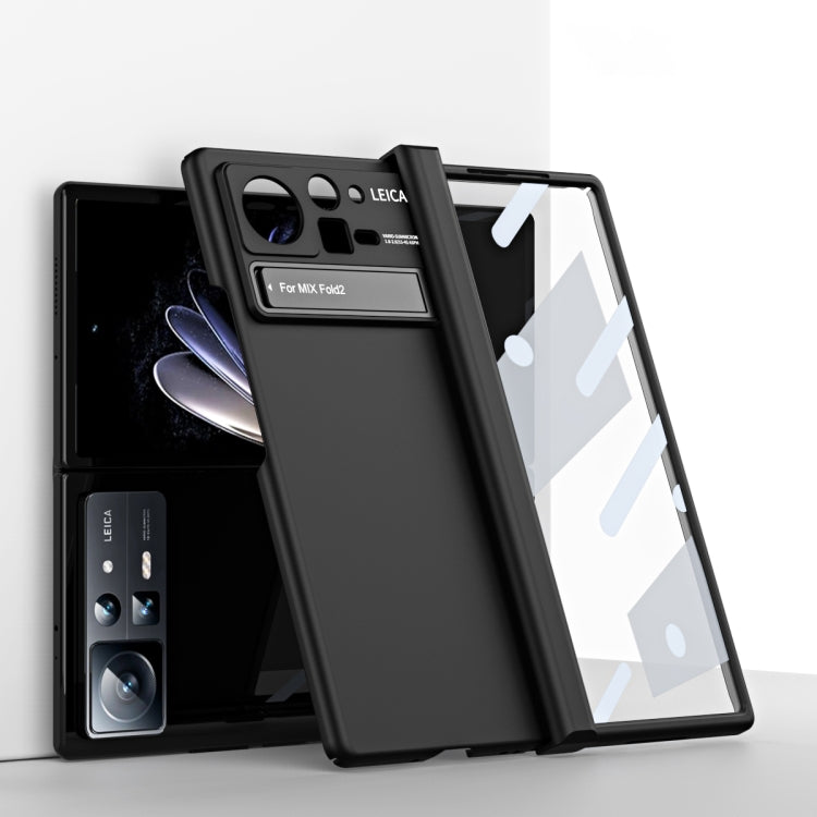 Macaron Hinge All-inclusive Folding Phone Case with Stand, For Xiaomi Mix Fold 2