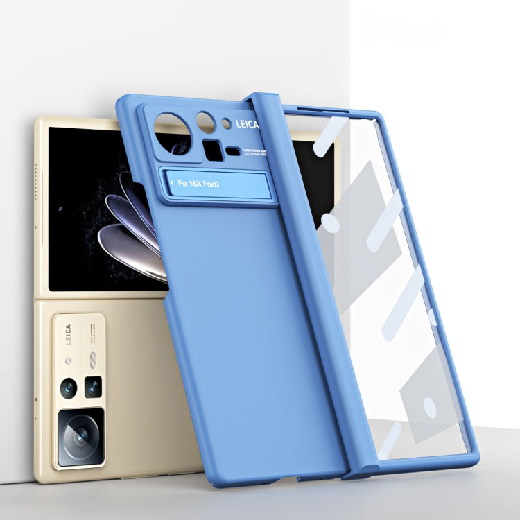 Macaron Hinge All-inclusive Folding Phone Case with Stand, For Xiaomi Mix Fold 2