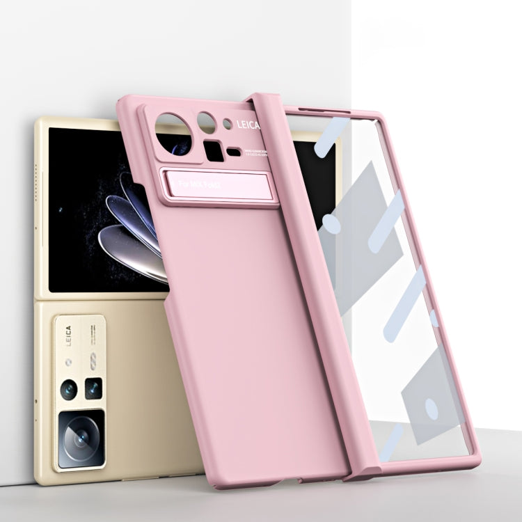 Macaron Hinge All-inclusive Folding Phone Case with Stand, For Xiaomi Mix Fold 2