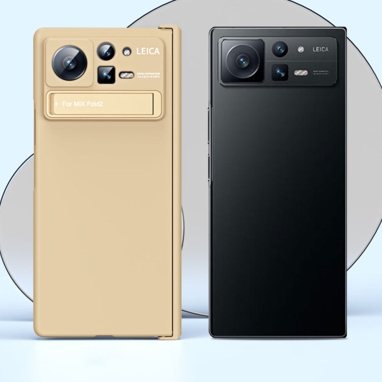 Macaron Hinge All-inclusive Folding Phone Case with Stand, For Xiaomi Mix Fold 2