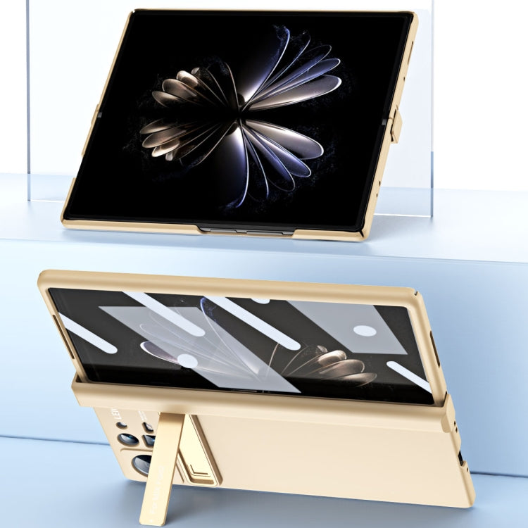Macaron Hinge All-inclusive Folding Phone Case with Stand, For Xiaomi Mix Fold 2