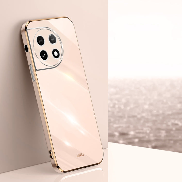 XINLI Straight Edge 6D Electroplate TPU Phone Case, For OnePlus 11, For OnePlus Ace 2, For Realme GT Neo 5, For OPPO Reno8 T 5G, For vivo Y100, For Samsung Galaxy A24 4G
