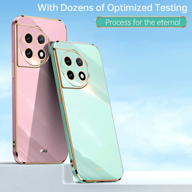 XINLI Straight Edge 6D Electroplate TPU Phone Case, For OnePlus 11, For OnePlus Ace 2, For Realme GT Neo 5, For OPPO Reno8 T 5G, For vivo Y100, For Samsung Galaxy A24 4G