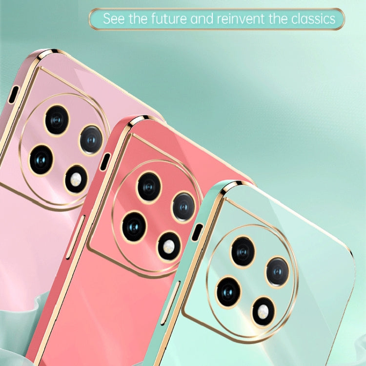 XINLI Straight Edge 6D Electroplate TPU Phone Case, For OnePlus 11, For OnePlus Ace 2, For Realme GT Neo 5, For OPPO Reno8 T 5G, For vivo Y100, For Samsung Galaxy A24 4G