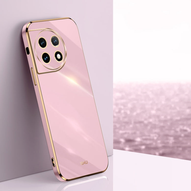 XINLI Straight Edge 6D Electroplate TPU Phone Case, For OnePlus 11, For OnePlus Ace 2, For Realme GT Neo 5, For OPPO Reno8 T 5G, For vivo Y100, For Samsung Galaxy A24 4G