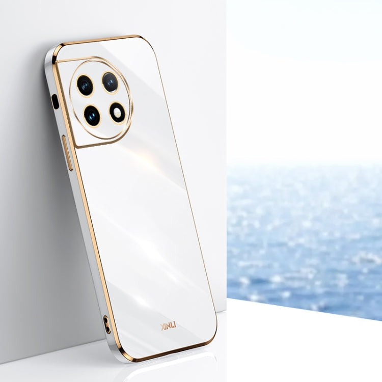 XINLI Straight Edge 6D Electroplate TPU Phone Case, For OnePlus 11, For OnePlus Ace 2, For Realme GT Neo 5, For OPPO Reno8 T 5G, For vivo Y100, For Samsung Galaxy A24 4G