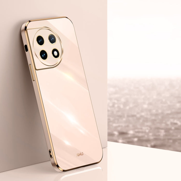 XINLI Straight Edge 6D Electroplate TPU Phone Case, For OnePlus 11, For OnePlus Ace 2, For Realme GT Neo 5, For OPPO Reno8 T 5G, For vivo Y100, For Samsung Galaxy A24 4G